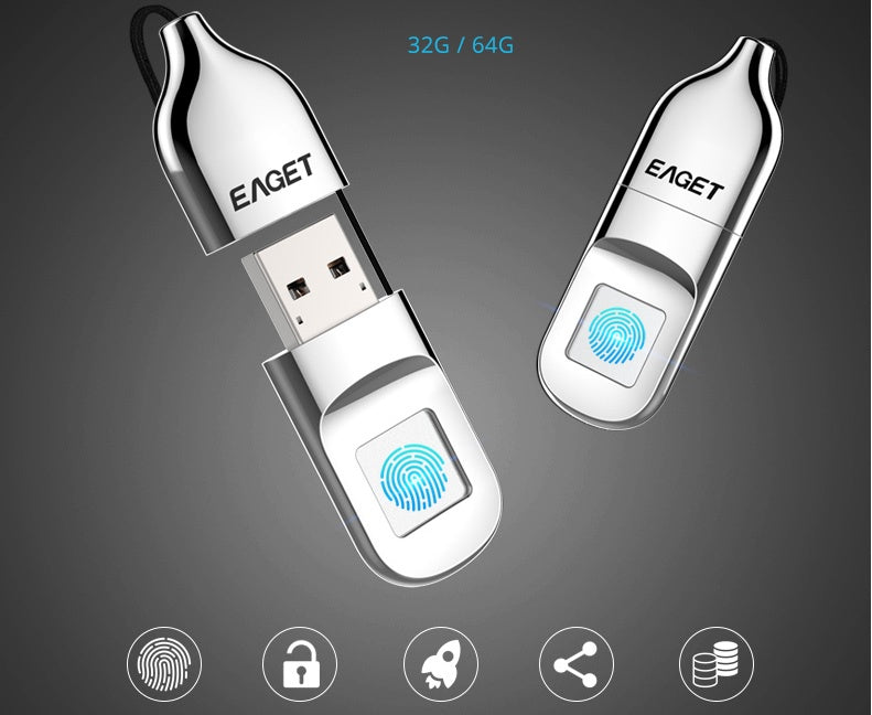 Fingerabdrucksensor-USB-Stick