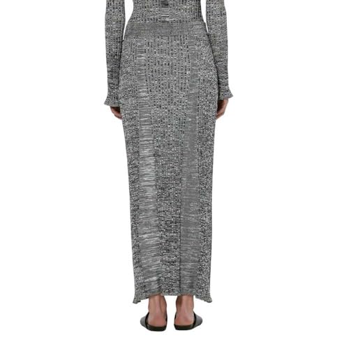 Scotch & Soda Damen Maxi Ribbed Knitted Skirt