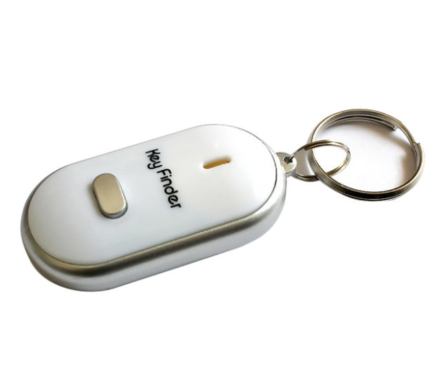 Key finder accessories with whistle, key loss protection, voice control