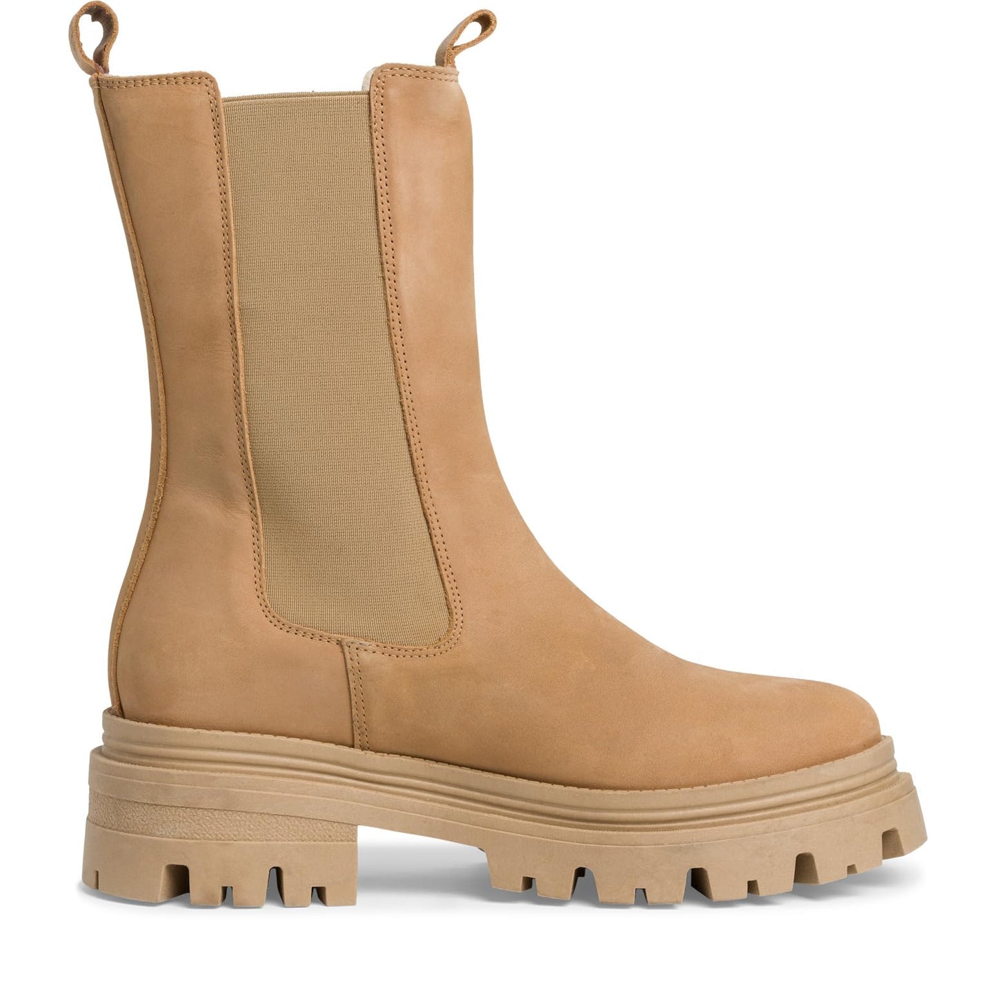 Tamaris Women's Chelsea Boots Leather Block Heel