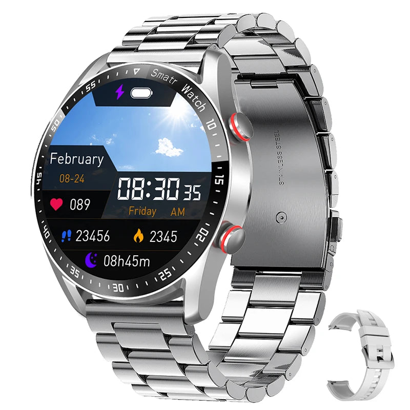 2026 New For Watch GT Series Smart Watch Men Women ECG+PPG HD Screen BT Call GPS Tracker Heart Rate IP68 Waterproof SmartWatch