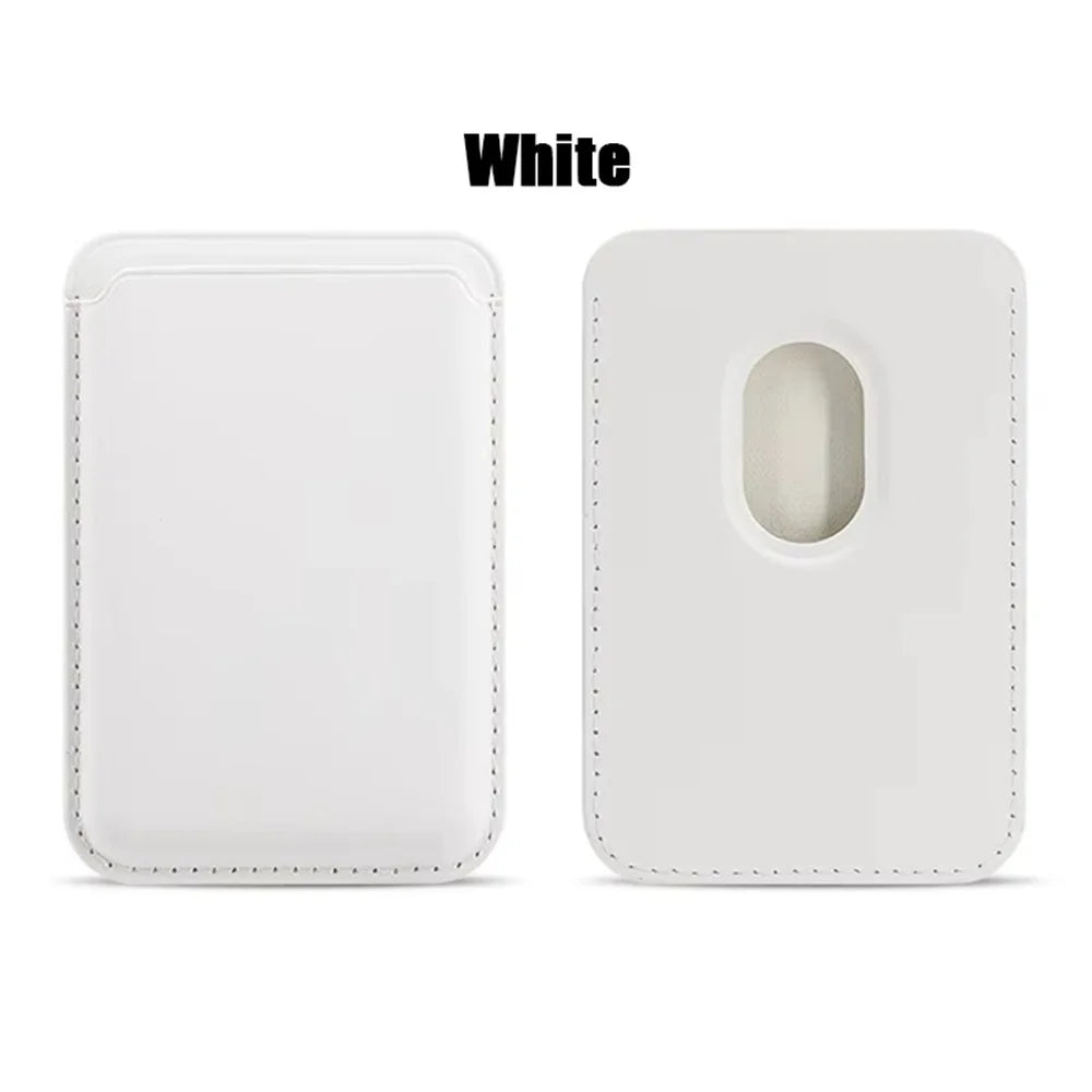 Leather Wallet Case Magnetic Card Holder Macsafe Phone Stand for Magsafe iPhone 15 14 13 Pro Max Safe Support Telephone Bracket