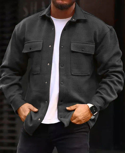 Polokragen Jacke