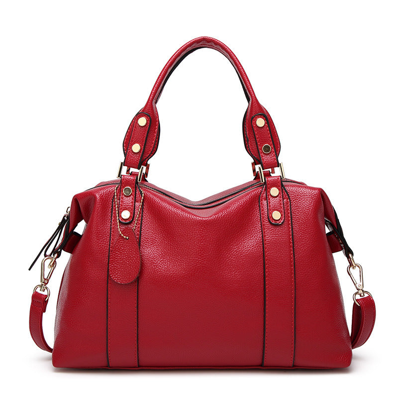 Modische Litschi-Muster Schultertasche