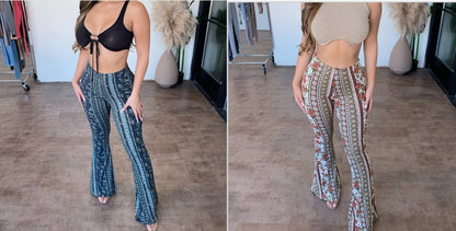 Hochelastische Bedruckte Hose