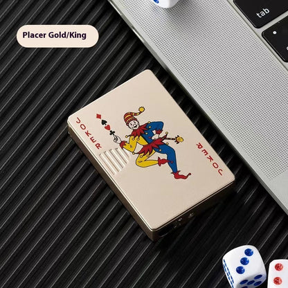 Pokerkarten Design Metall Feuerzeug