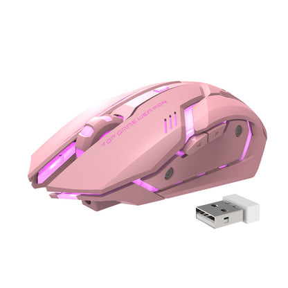 Maus para juegos USB ergonómico con cable