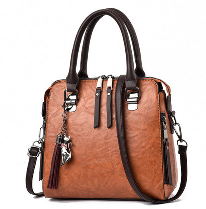Vintage Quasten Modische Luxuriöse Schultertasche