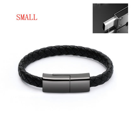 Creative wristband data cable, wristband charging cable