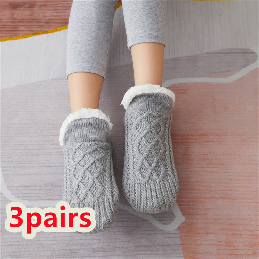 Rutschfeste Calcetines Mujer Wollsocken