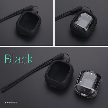 New transparent mini Bluetooth headset with digital display, ENC noise cancellation, wireless sports and music playback