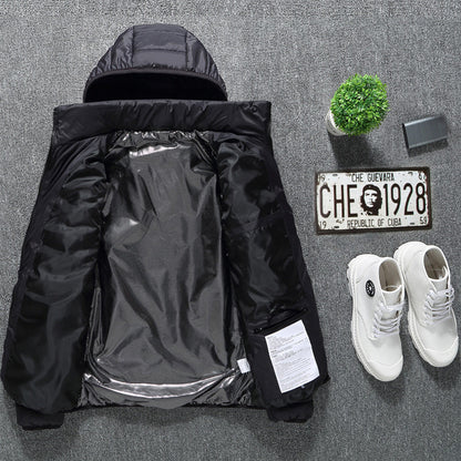 Beheizbare USB Elektro Baumwolle Reißverschluss Jacke