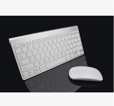 2.4 GHz wireless keyboard and mouse, portable mini keyboard and mouse set for notebooks, laptops, Macs, desktop PCs, computers, smart TVs and PS4