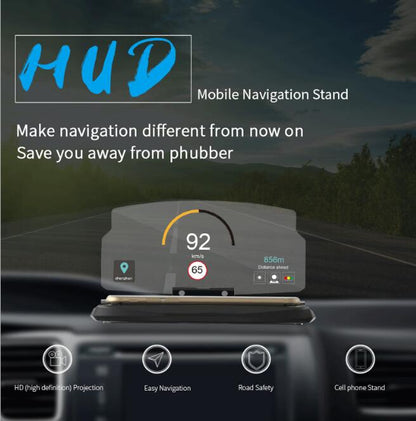 Smartphone-Fahrer-Head-up-Display