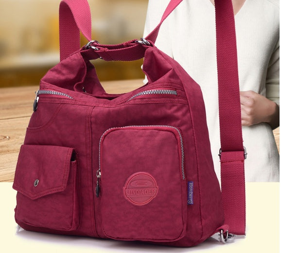 Luxuriöse wasserdichte Bylon Stoff Schultertasche Tragetasche