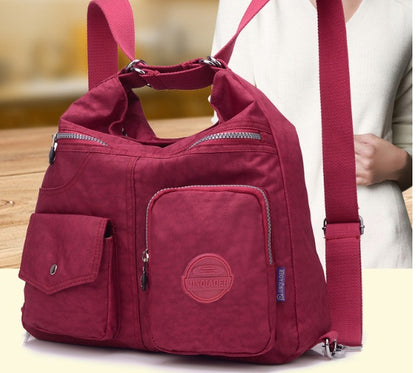 Luxuriöse wasserdichte Bylon Stoff Schultertasche Tragetasche