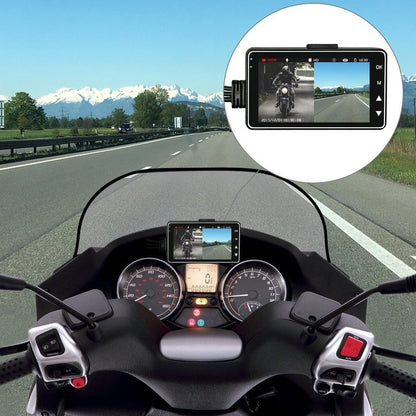 Frontlinse Rücklinse Saugnapf Buck-Kabel Motorrad-Dashcam Set