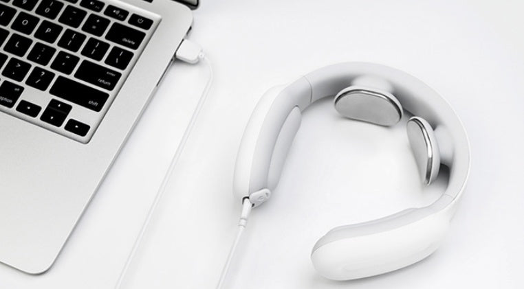 Neck and shoulder massager with smart remote control