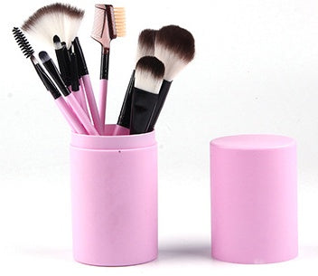 Rouge Lidschatten Wimpern Highlighter 12-teiliges Make-Up Pinselset