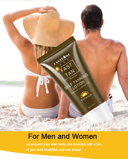 Tanning cream body lotion