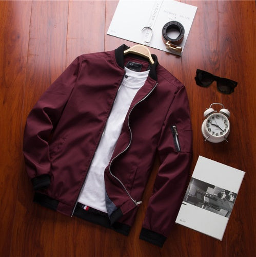 Chaqueta informal de béisbol 