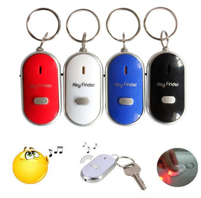 Key finder accessories with whistle, key loss protection, voice control