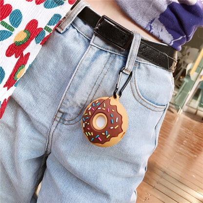 Donut-Motiv Silikon Schutzhülle