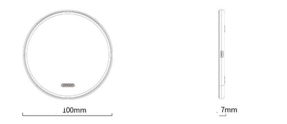 Kabelloses Ladegerät für Mobiltelefone mit Schnellladefunktion