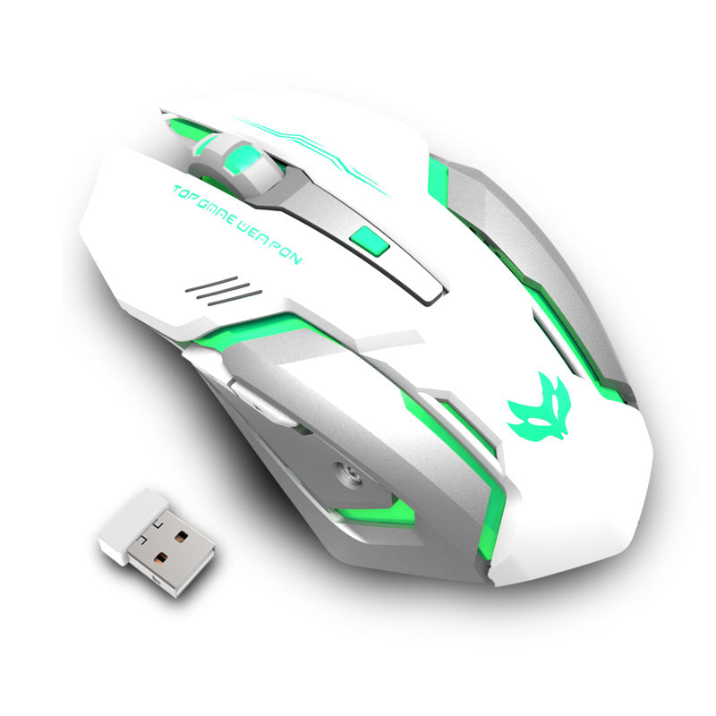 Maus para juegos USB ergonómico con cable
