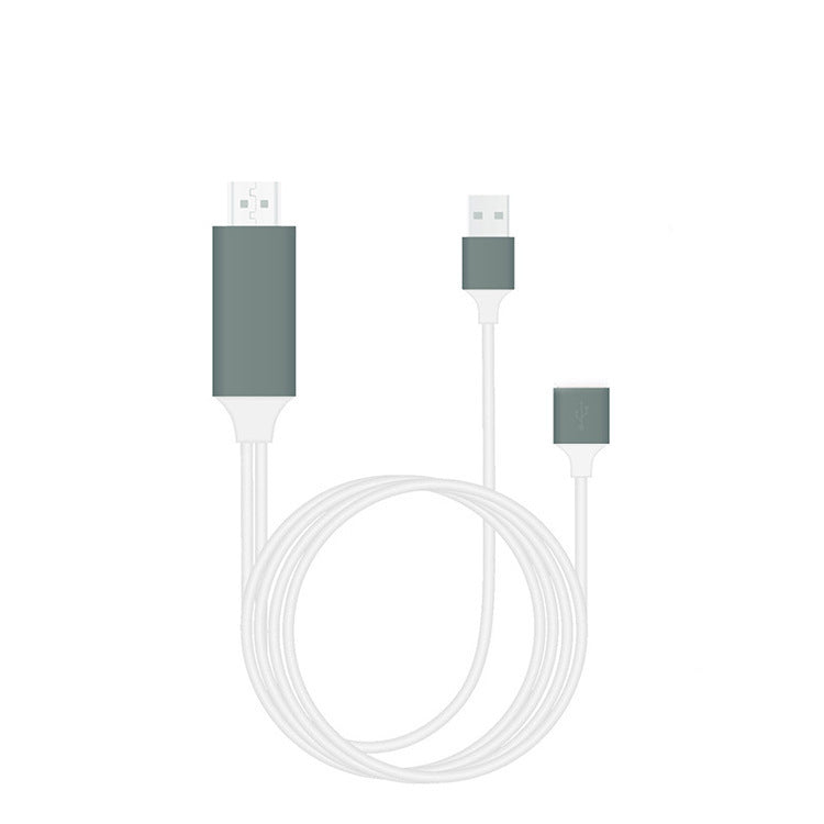 USB-C to HDMI Three-in-One Mobile Phone Projection Cable