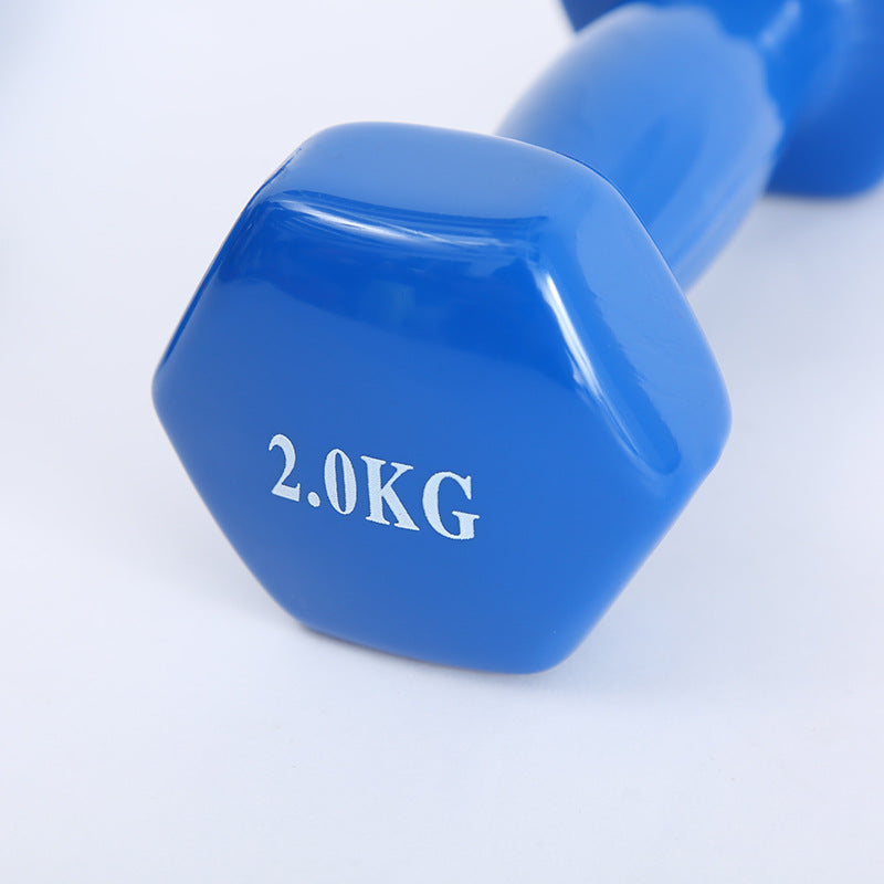 Farbige Fitnesshanteln 