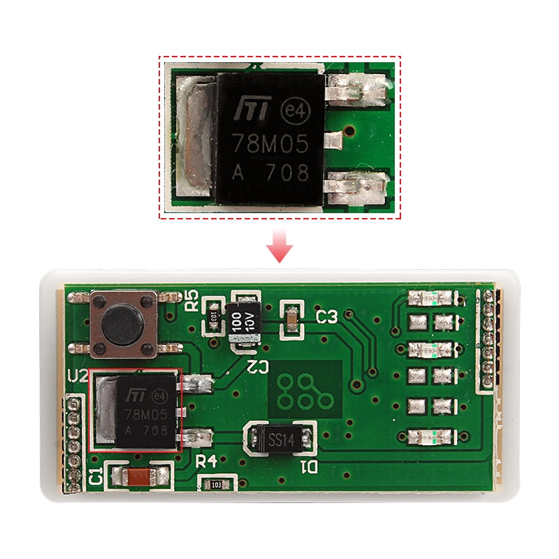 Interfaz de caja de chip de potencia EcoOBD2 Benzinmotoren Kraftstoffsparmodus Treiber