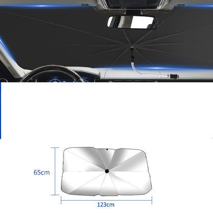 Protector UV Robusto Estabilizador Frontscheibenabdeckung Faltbarer Auto Sonnenschirm