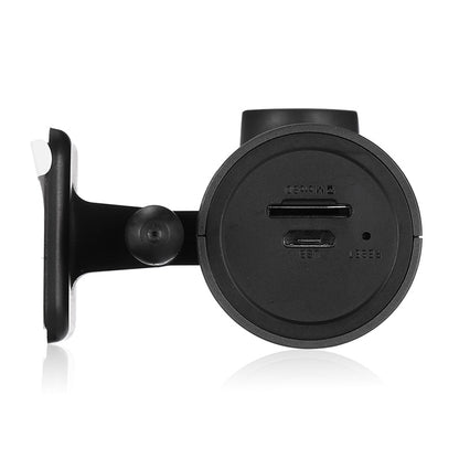 Smart Wi-Fi car camera with 130° wide-angle lens, 1080p Full HD resolution, night vision function and G-sensor for recording journeys