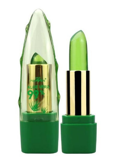 Aloe-Vera-Gel, farbverändernder Lippenstift, Gloss, Feuchtigkeitscreme, Anti-Austrocknungs-Lippenbalsam mit feiner Körnung