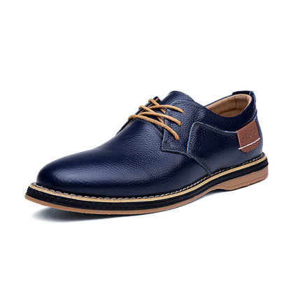 British Style Leder Lace-Up Schuhe