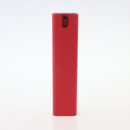 2-in-1 set for cleaning mobile phone and computer screens: microfiber cloth for dust removal