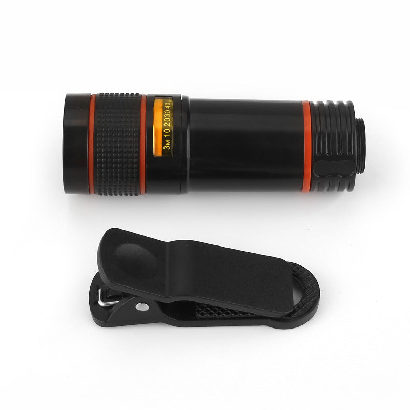 Mobile phone telescopic lens