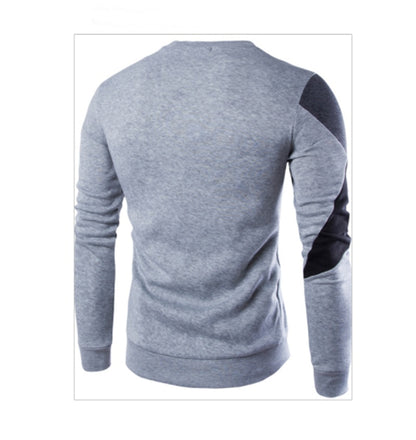 Rundhalsausschnitt Schmal Baumwolle Strickpullover