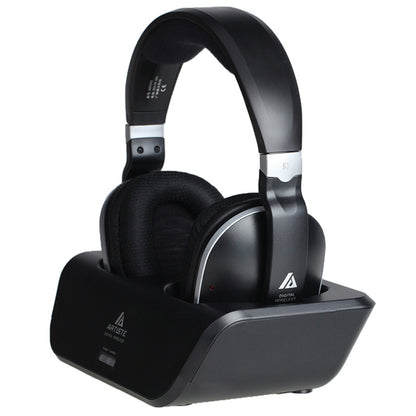 Wireless TV headphones, on-ear bass headphones
