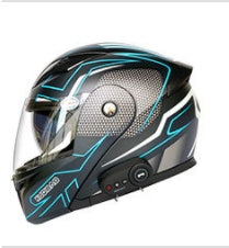 Motorradhelm mit Bluetooth und FM-Radio