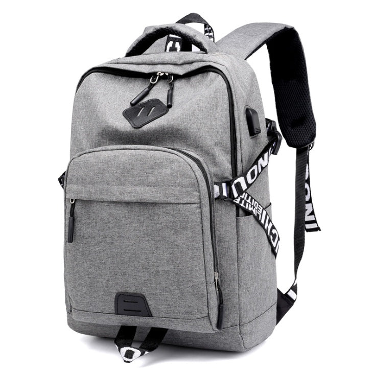 Laptop backpack with USB charging function 