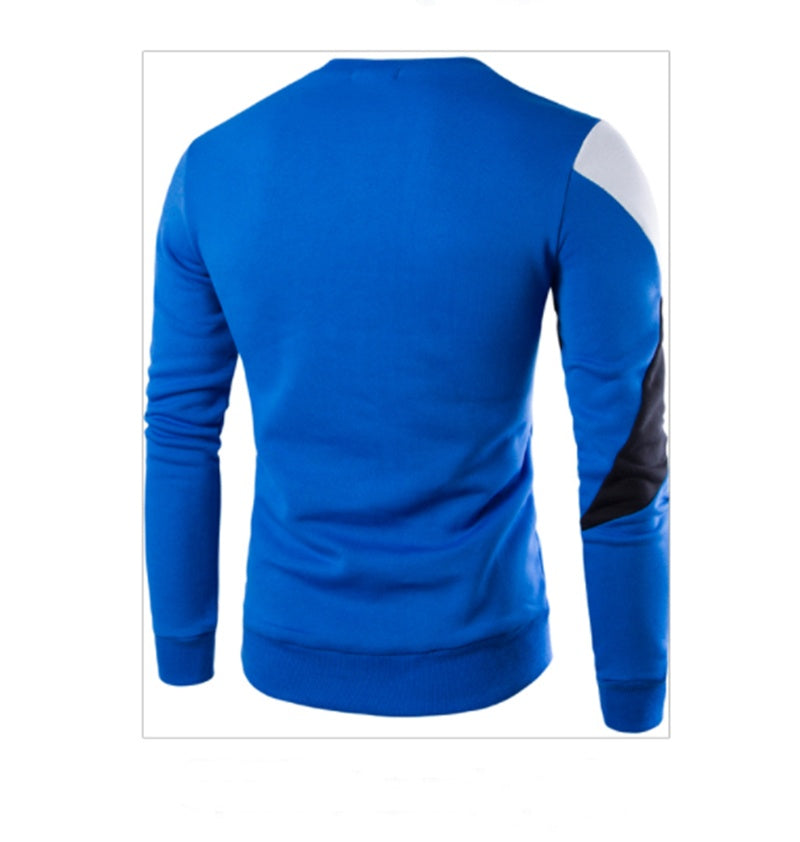 Rundhalsausschnitt Schmal Baumwolle Strickpullover