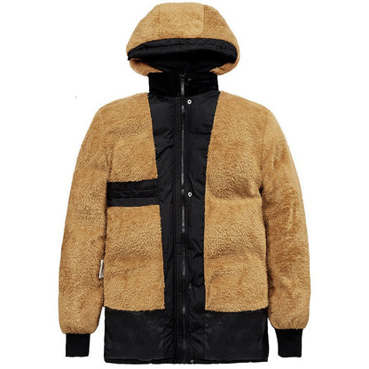 Samt Wattierte Jacke
