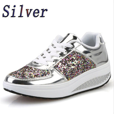 Zapatillas con lentejuelas