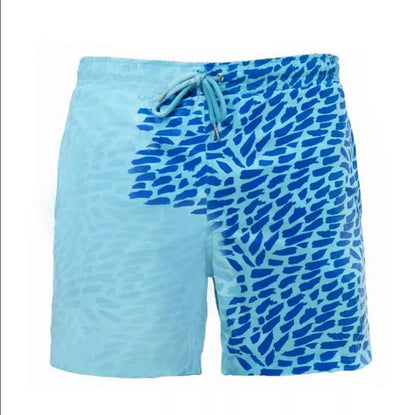 Magische Farbwechsel Schnelltrocknend Strand Badeshorts