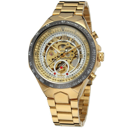 Edelstahl Automatik Armbanduhr