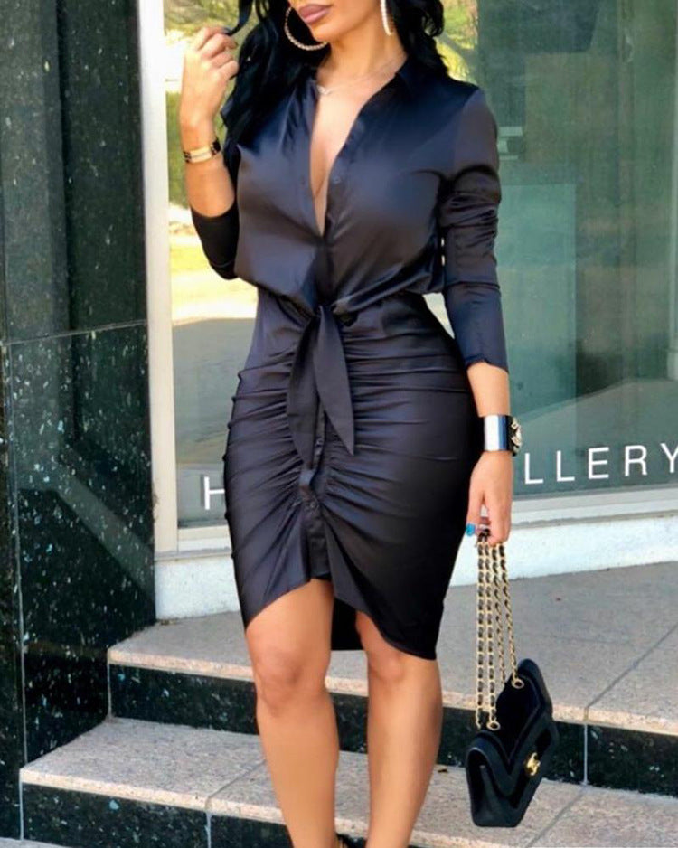 Elegante vestido de fiesta Figurbetont