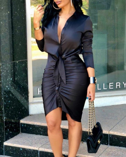 Elegante vestido de fiesta Figurbetont