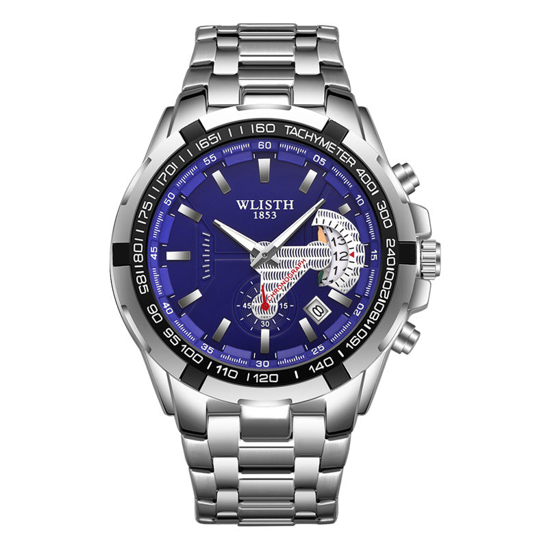 Edelstahl Quarz Wasserdicht Armbanduhr